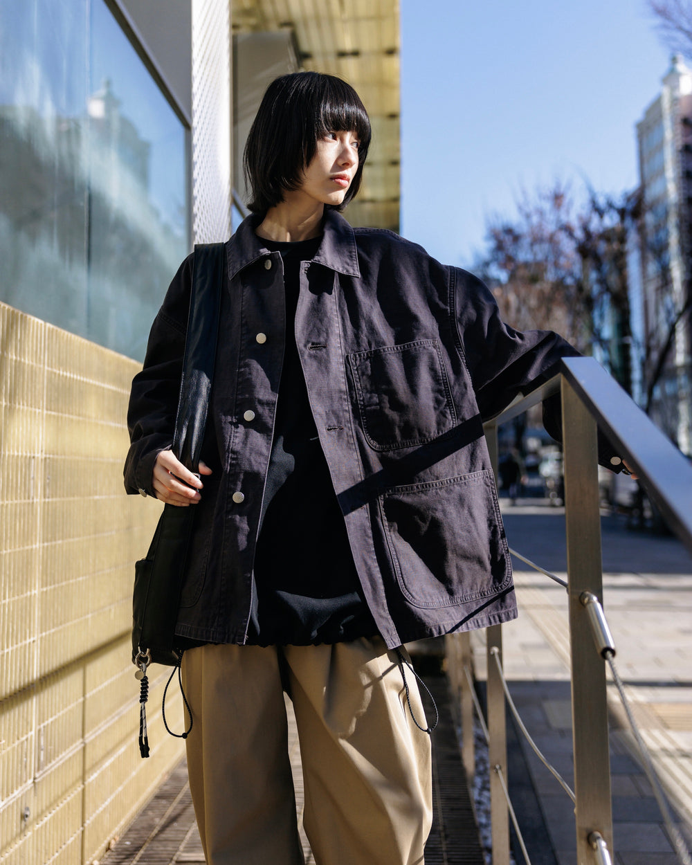 CLESSTE / Vintage Effect P-41 Jacket (Black)