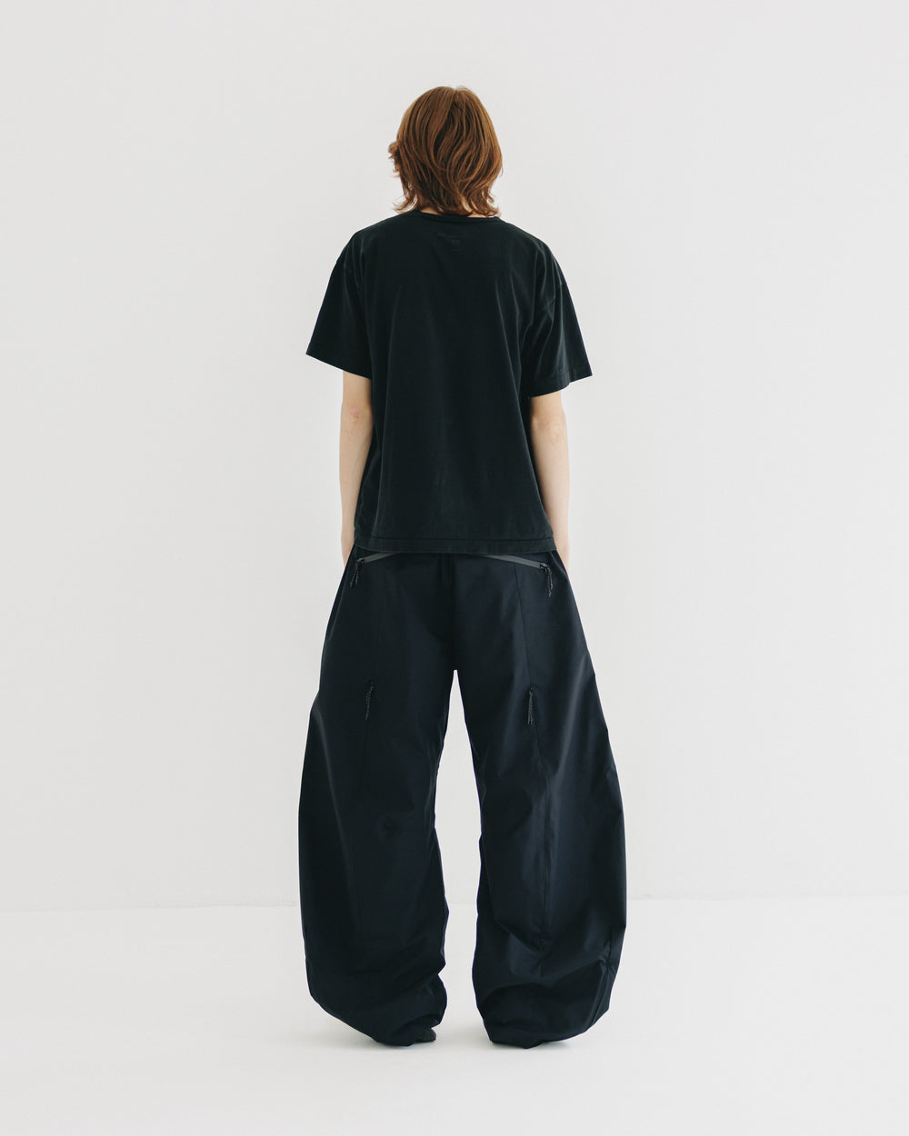 CLESSTE / +Phenix Windstopper ® By Gore-tex Labs City Barrel Leg Pants (Black)