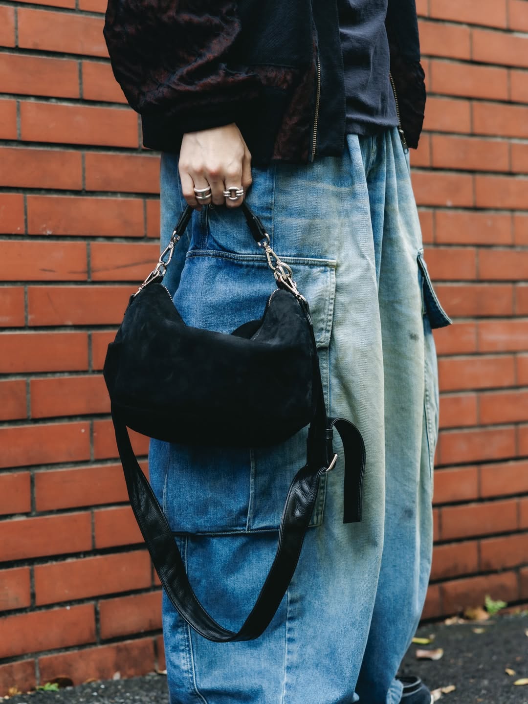 CLESSTE / Suede Day Off Mini (Black)