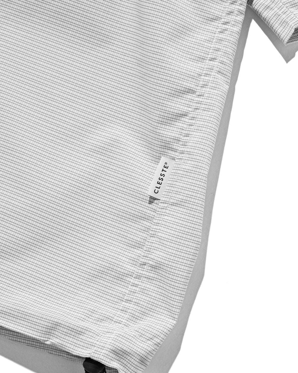 CLESSTE / Mini Plaid S/S Pullover Shirt (White)
