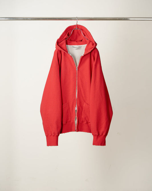 ANCELLM / Zip Up Hoodie (Red)