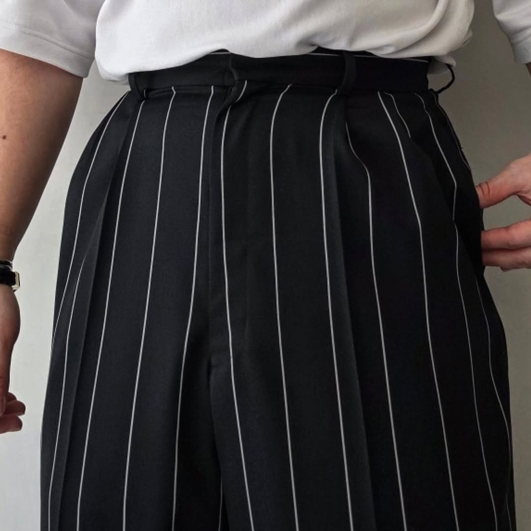 REVERBERATE / Suit Trousers (Stripe)