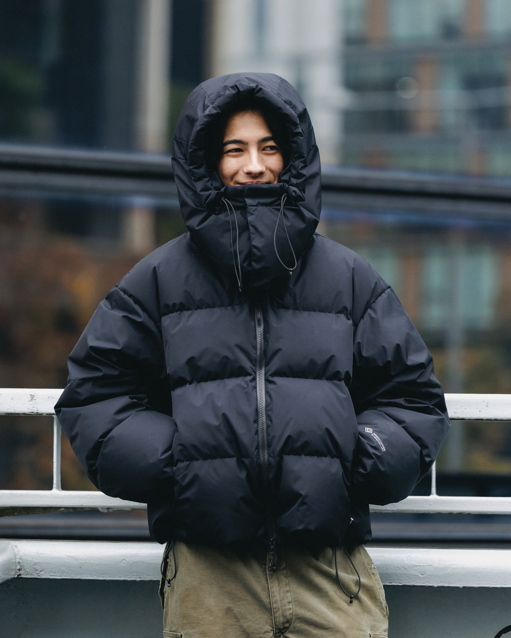 CLESSTE / +Phenix Windstopper ® By Gore-tex Labs City Down Jacket (Black)