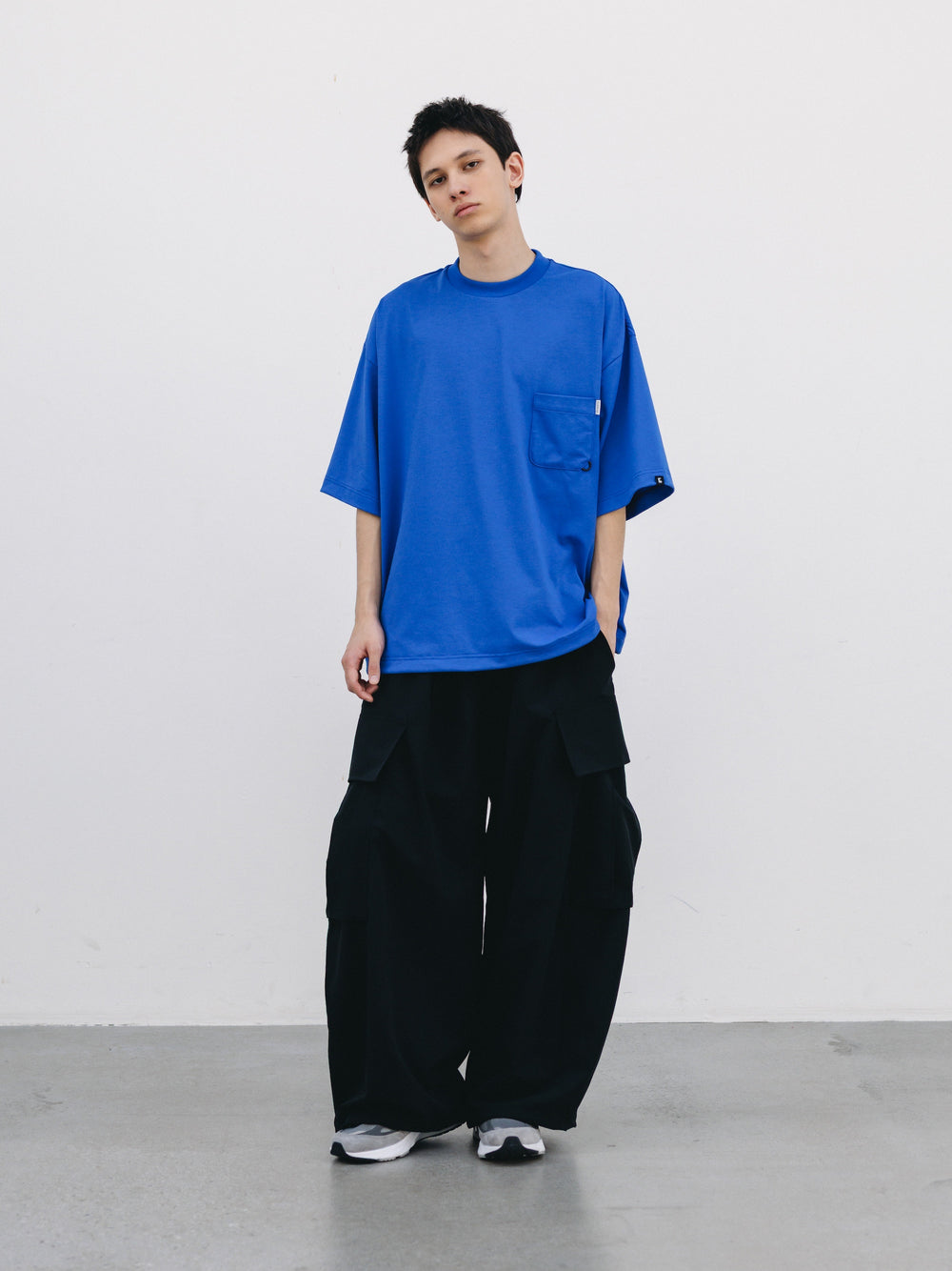 CLESSTE / Tech Pocket S/S T-Shirt (Blue)