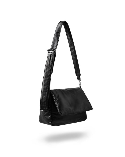 CLESSTE / Leather Padded Flap Holiday Bag