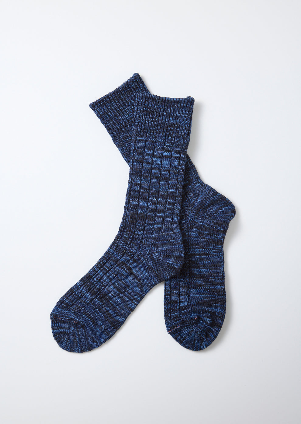 ROTOTO / Organic Cotton Indigo Tone Socks