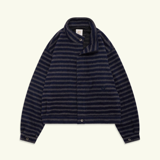 GANDER / Le Mans Shirt (Blue/Grey Pinstripe)