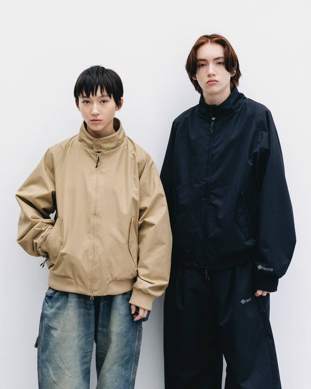 CLESSTE / +Phenix Windstopper® By Gore-Tex Labs Twill City Harrington Jacket (Black)