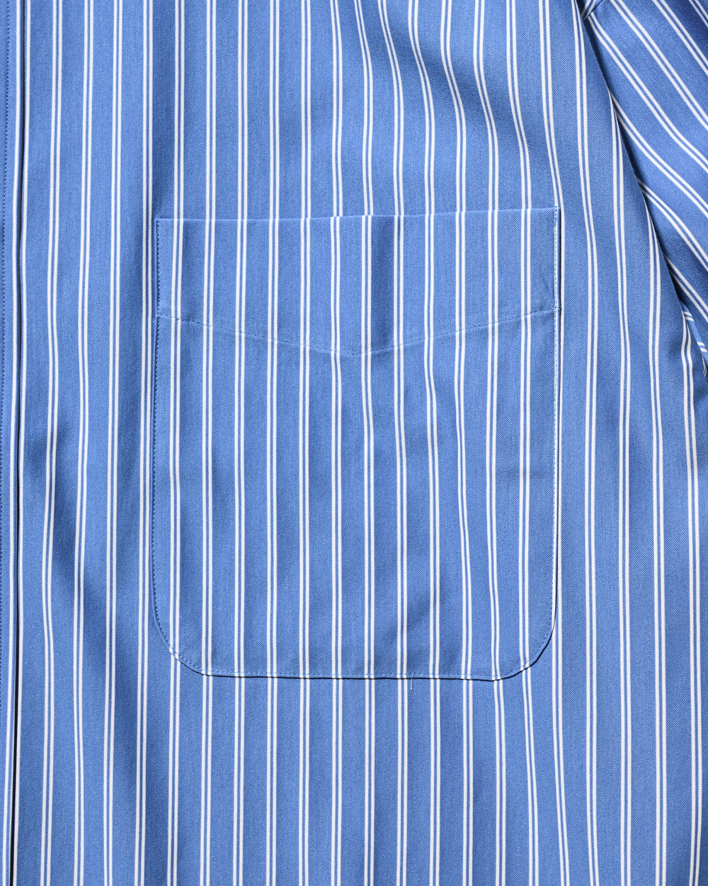 CLESSTE / 46G Knit Everyday L/S Shirt (Sax Blue Stripe)