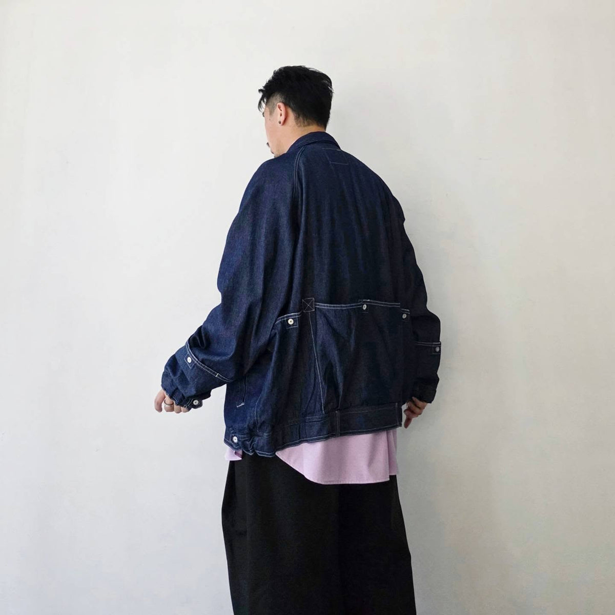 INNAT / Denim Hunter Hiker Jacket (One Wash Blue)