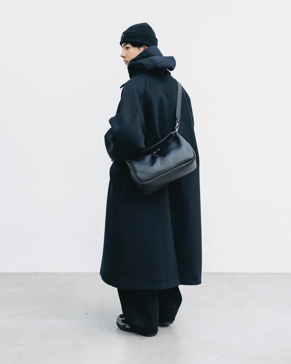CLESSTE / Leather Day Off Bag (Black)