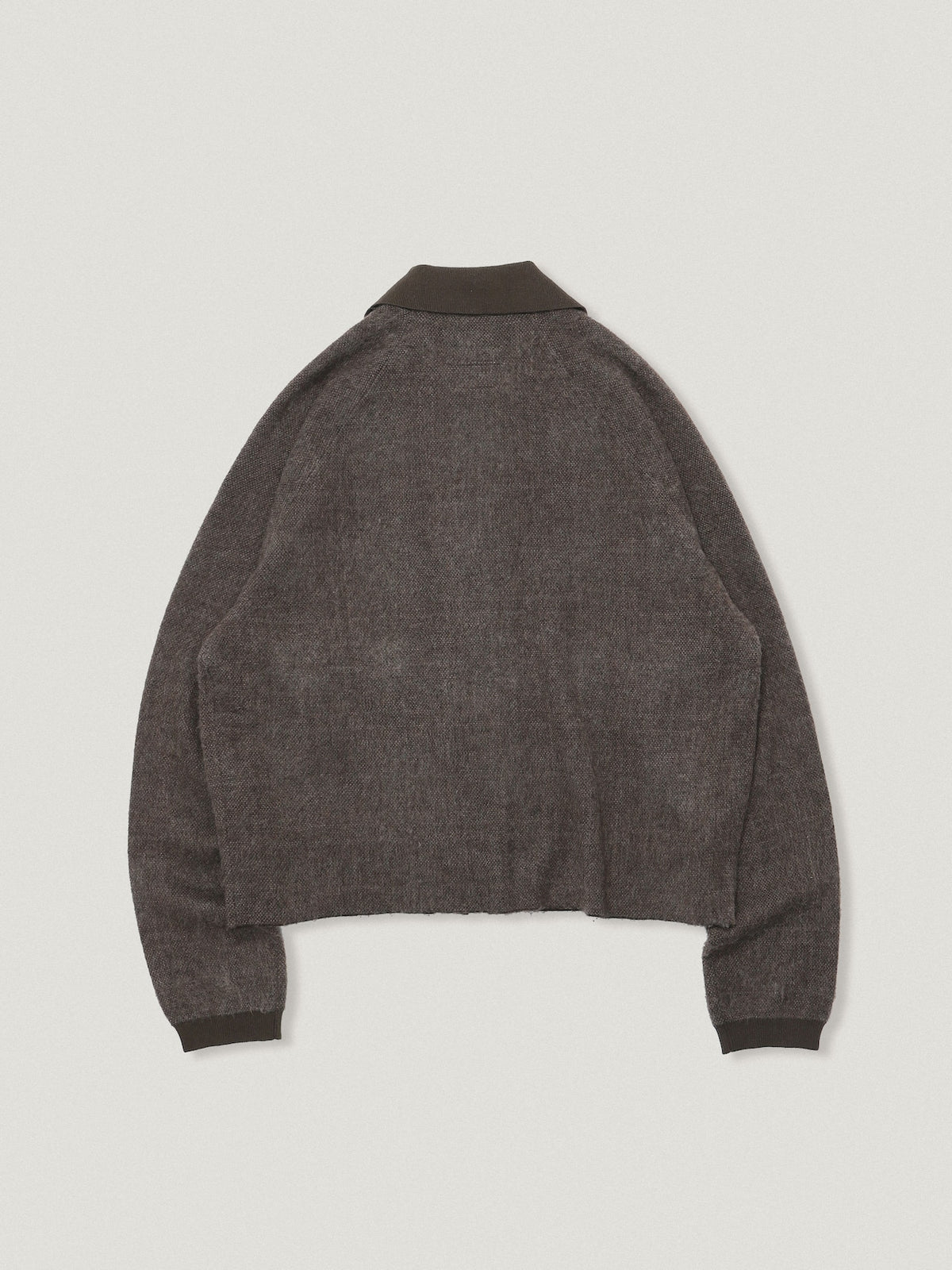 ELEPHANT TRIBAL FABRICS / Hunting Knit Shirt (Brown)