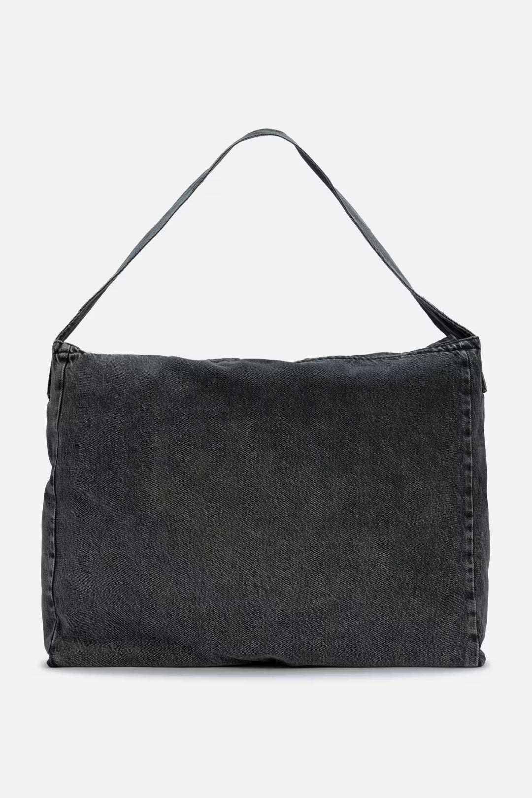 CODA / Black Acid Wash Denim Cross Body Bag