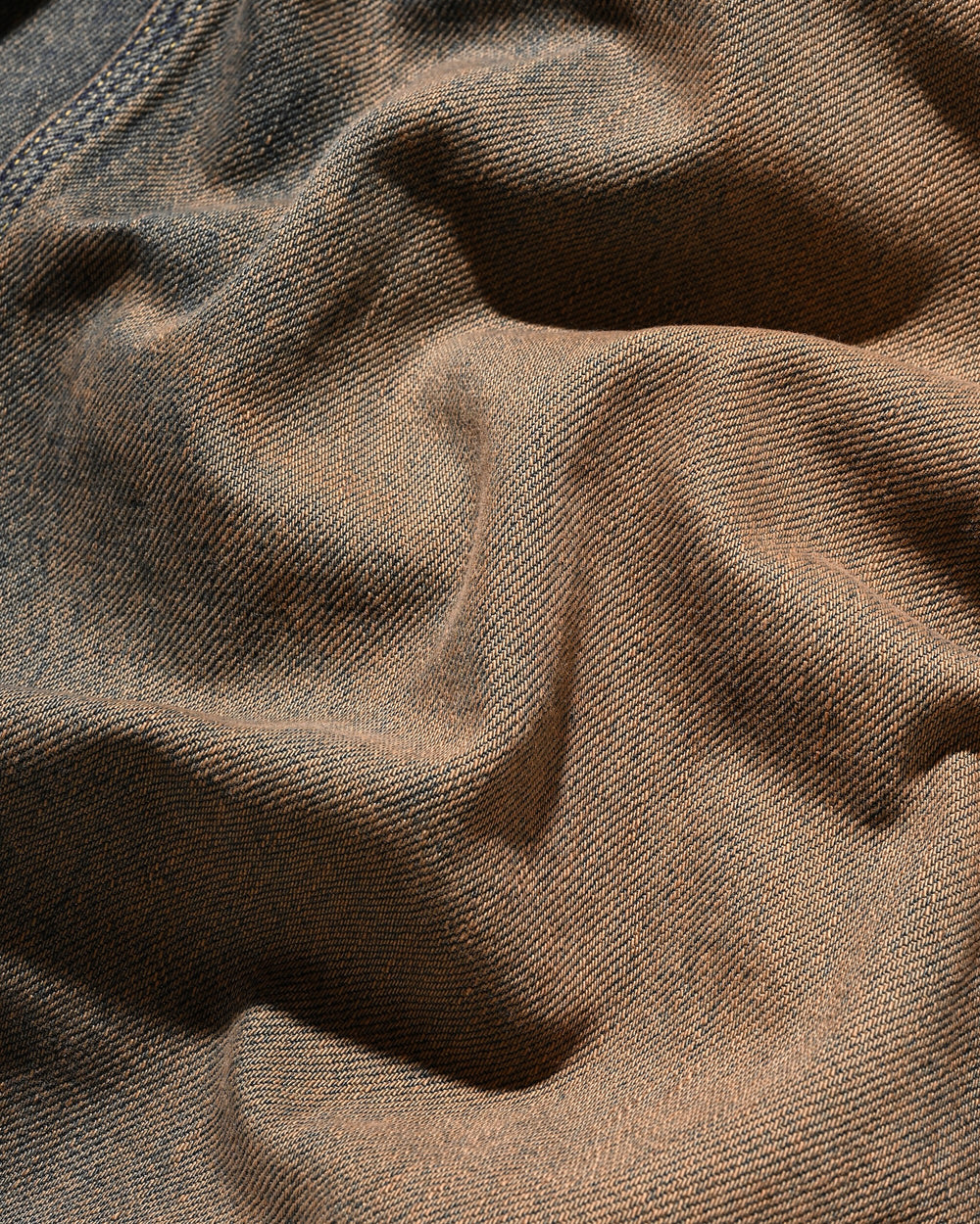 CLESSTE / Vintage Dyed Selvedge Denim Worker Pants (Vintage Brown)