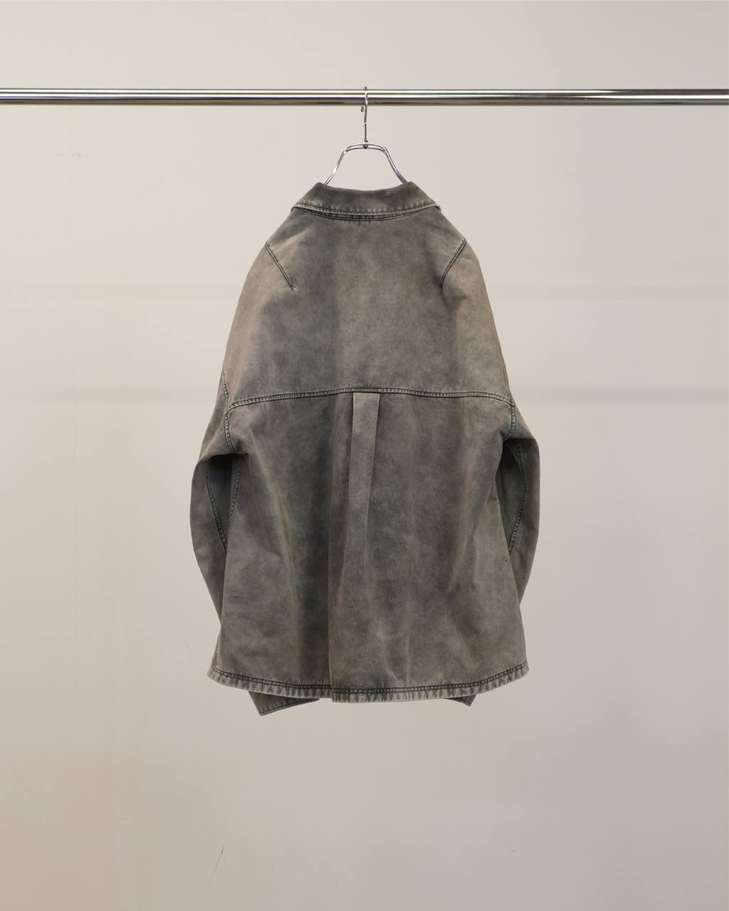 ANCELLM / Chino Shirt Jacket (Black)