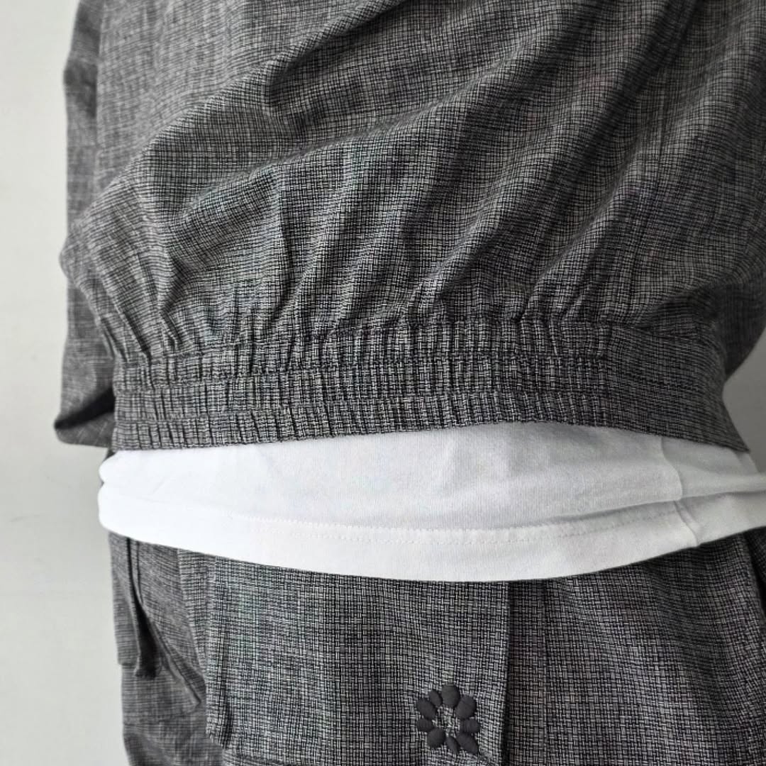 GANDER / Pennine Shirt SS26 (Black Speckled)