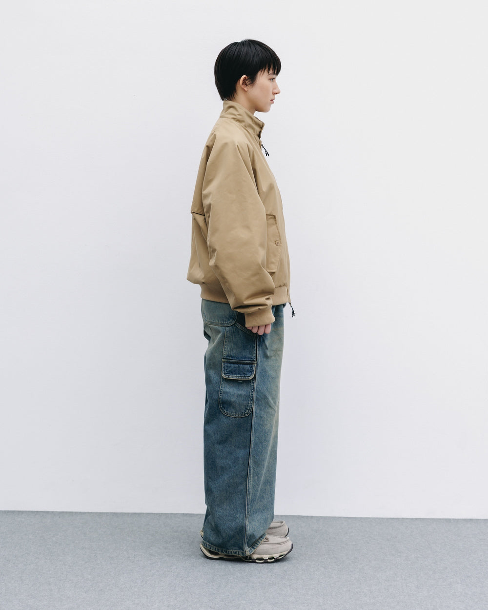 CLESSTE / Vintage Dyed Selvedge Denim Worker Pants (Vintage Indigo)