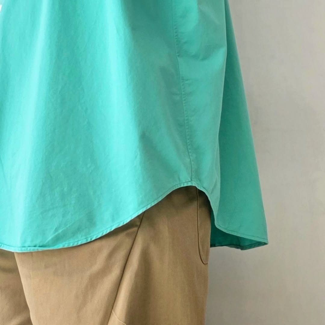 KANEMASA PHIL / 46G Atmosphere Shirt (Turquoise)