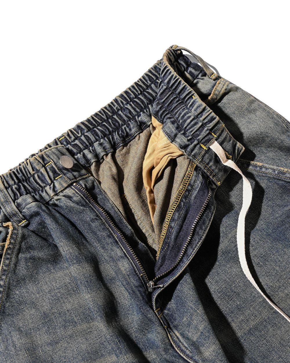 CLESSTE / Vintage Dyed Selvedge Denim Worker Pants (Vintage Indigo)
