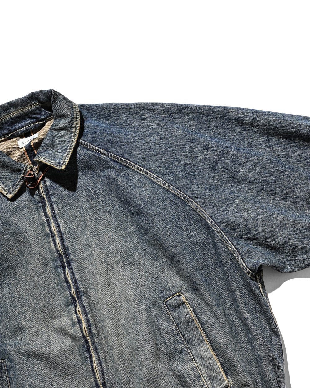 CLESSTE / Vintage Dyed Selvedge Denim City Utility Jacket (Vintage Indigo)