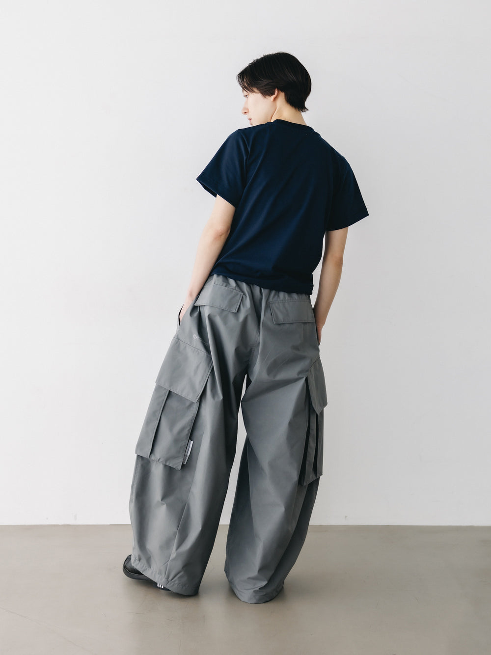 CLESSTE / +Phenix Windstopper ® By Gore-tex Labs City Mega Pocket Balloon Cargo Pants (Charcoal Gray)