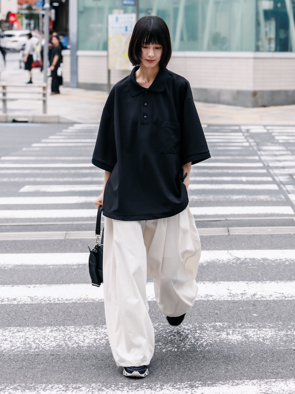 CLESSTE / Active City S/S Polo Shirt (Black)
