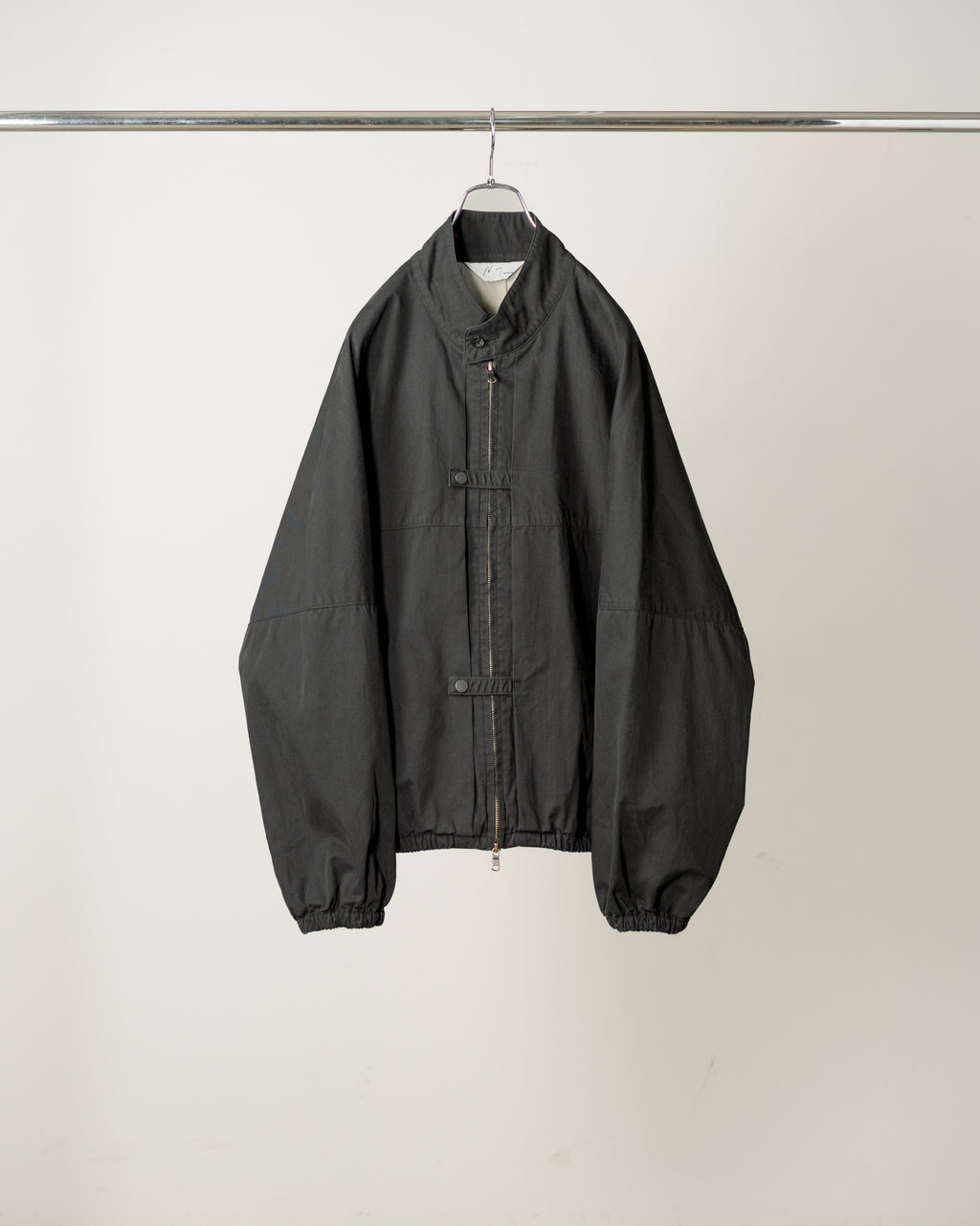 ANCELLM / Aging Kimono Blouson (Black)