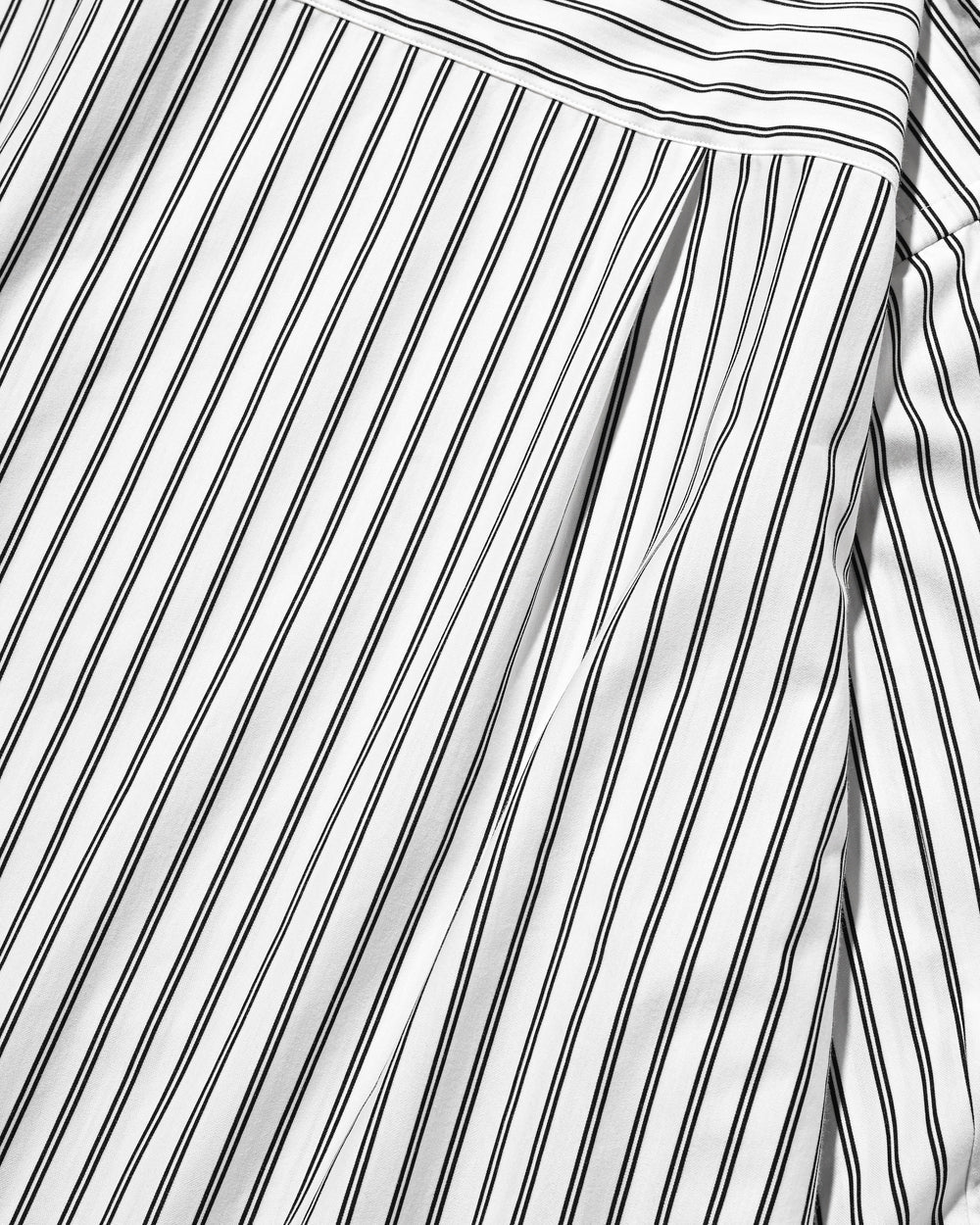 CLESSTE / 46G Knit Everyday L/S Shirt (White Stripe)