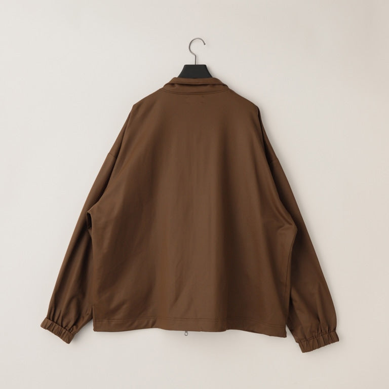 KANEMASA PHIL / 36G ECONYL Embossed Blouson (Brown)
