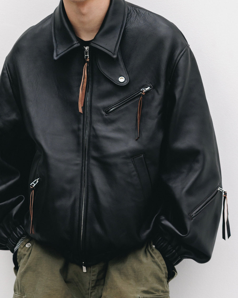 CLESSTE / Sheep Leather Utility Jacket