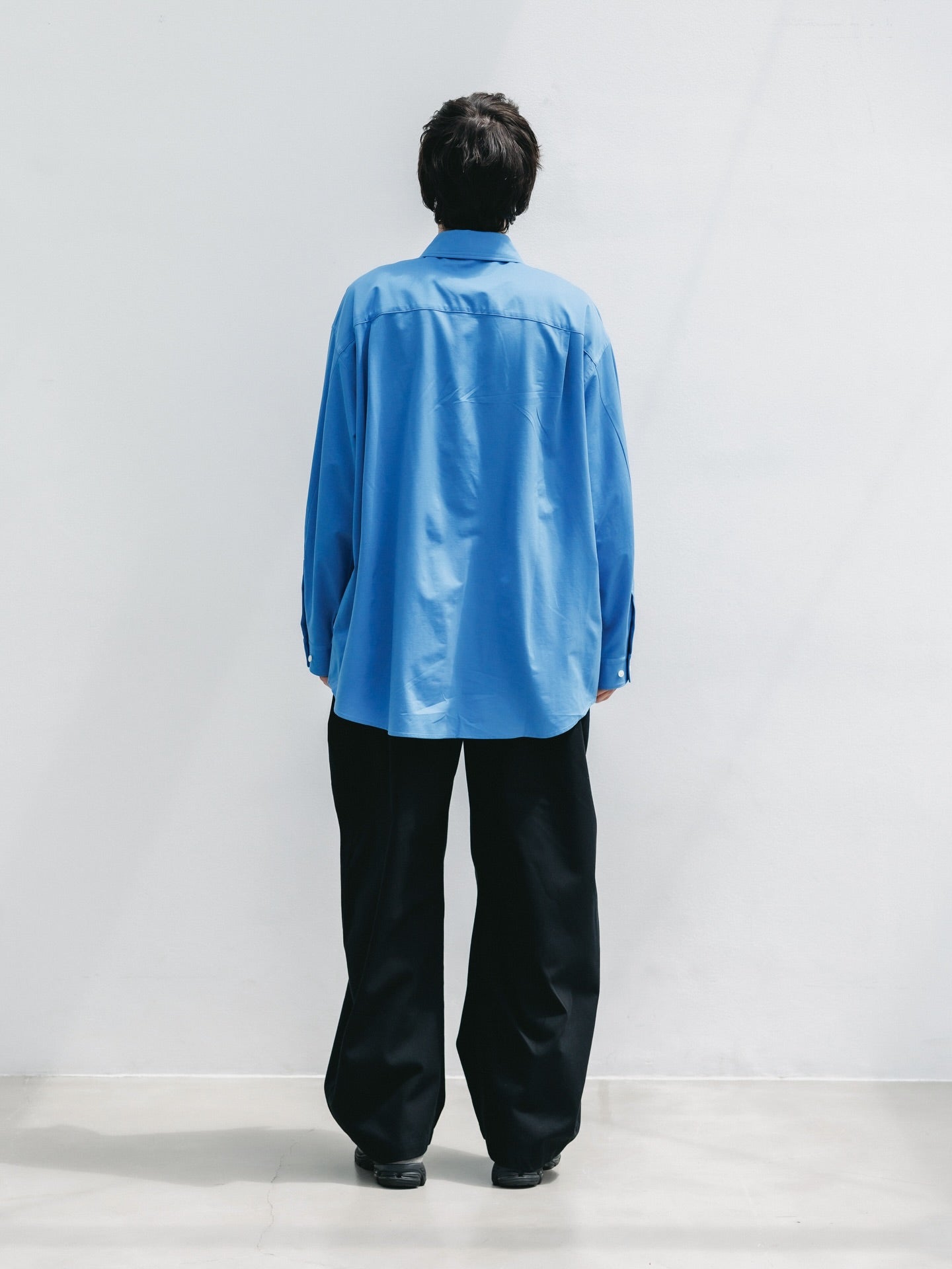 CLESSTE / 46G Knit Everyday L/S Shirt (Sax Blue)