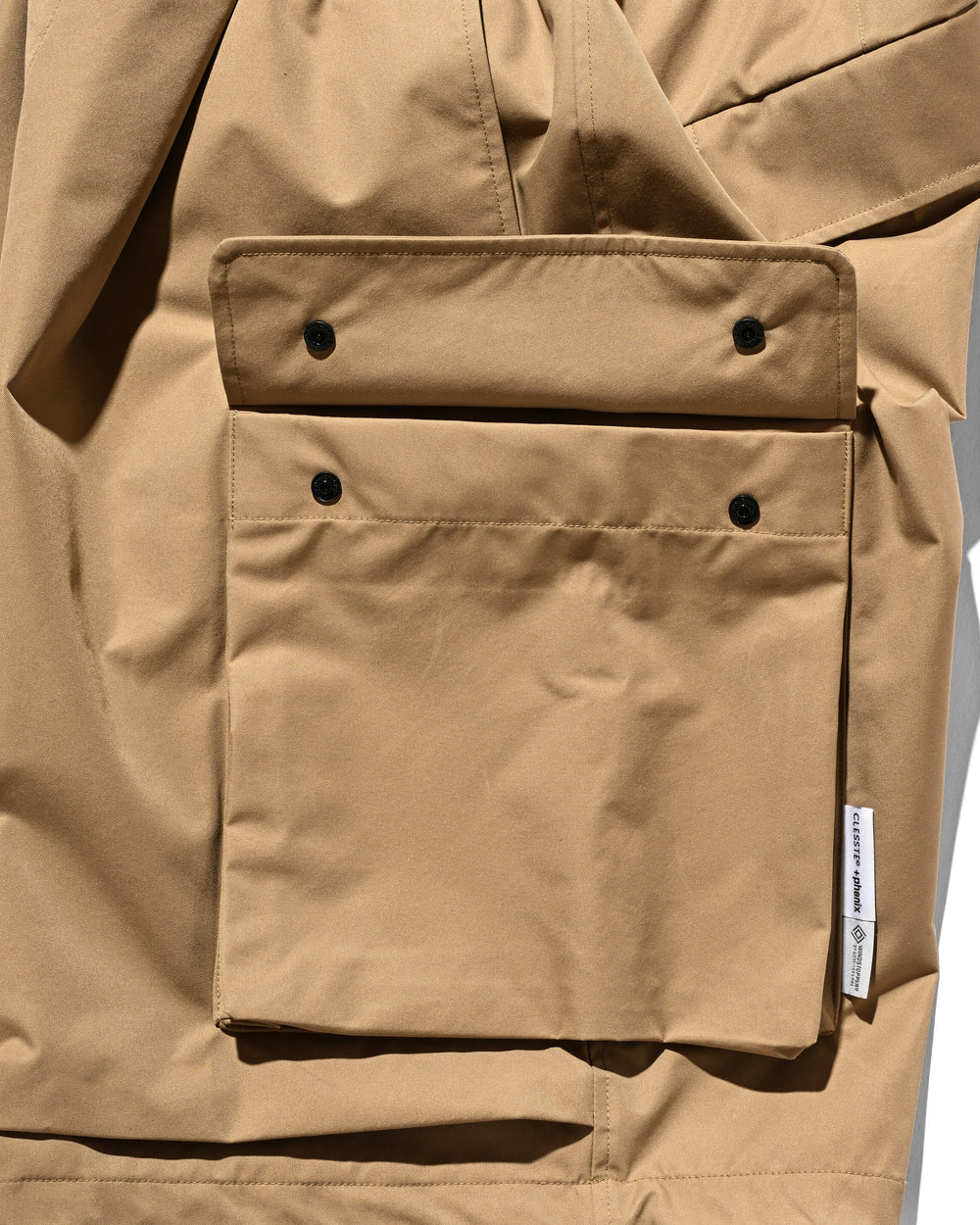 CLESSTE / +Phenix Windstopper ® By Gore-tex Labs City Military Half Pants 001 (Camel Beige)