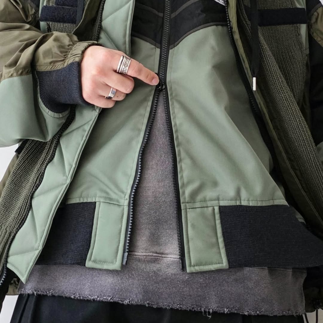 ELEPHANT TRIBAL FABRICS / Chaos Blouson