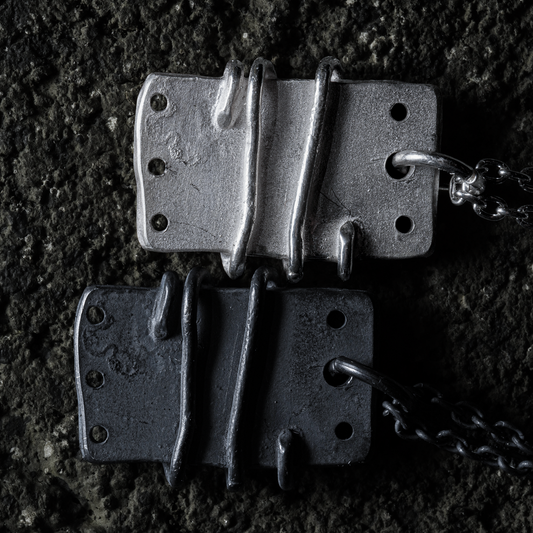 GIFT HAND / Mechanical Necklace 01 - 925 Sterling Silver