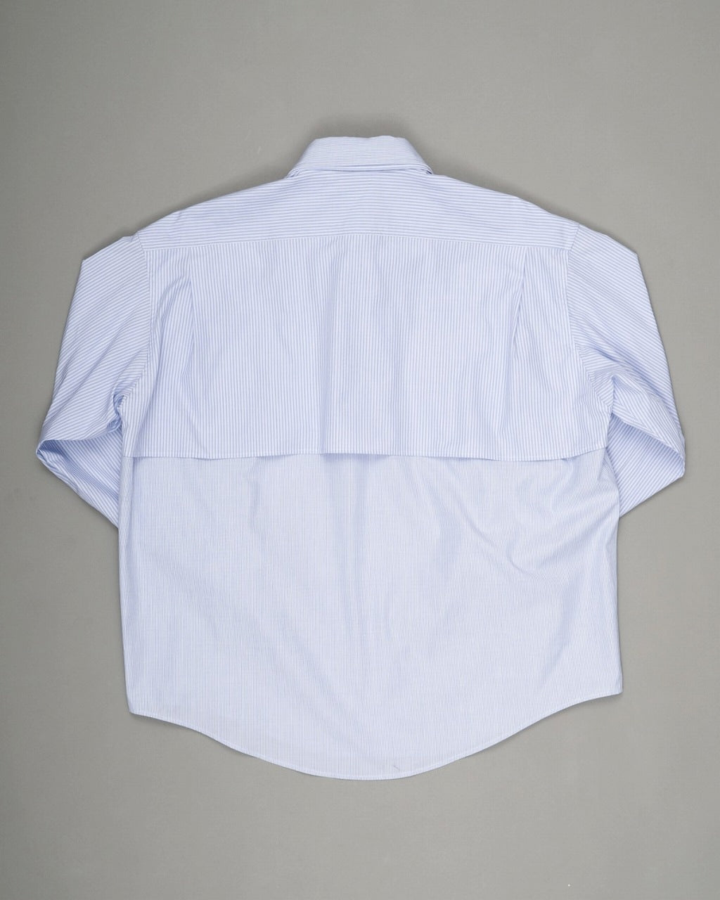 RICH I / Layered Shirt (Sax Stripe)