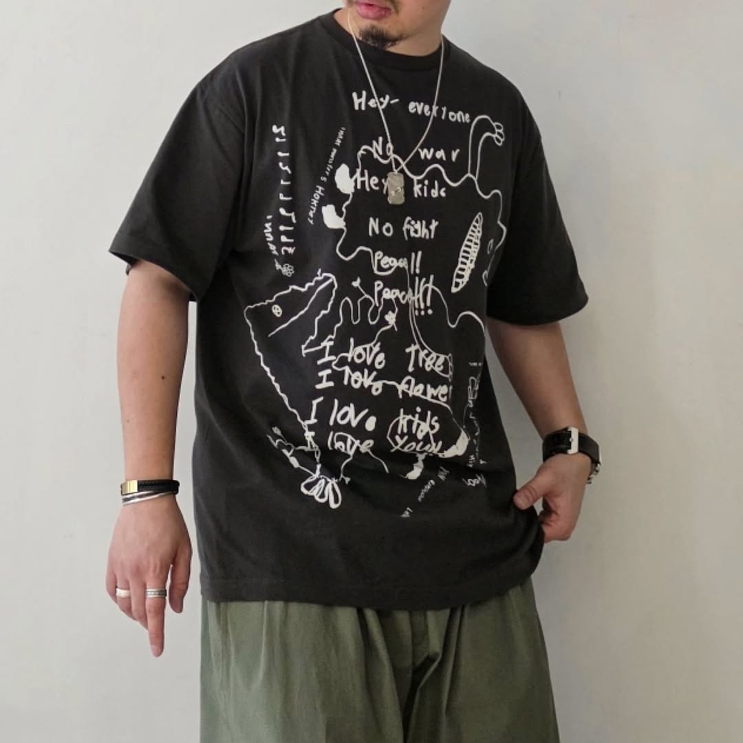 INNAT / Rakugaki SS Tee (Black)