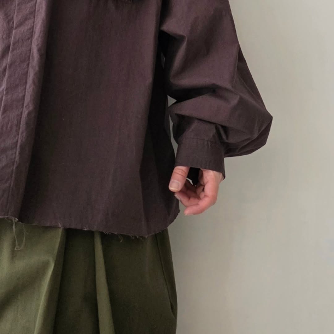 THE JEAN PIERRE / Signature 11XL Shirt(Typewriter)(Dark Choco)