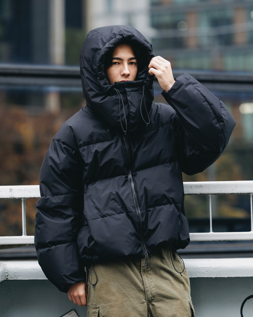 CLESSTE / +Phenix Windstopper ® By Gore-tex Labs City Down Jacket (Black)