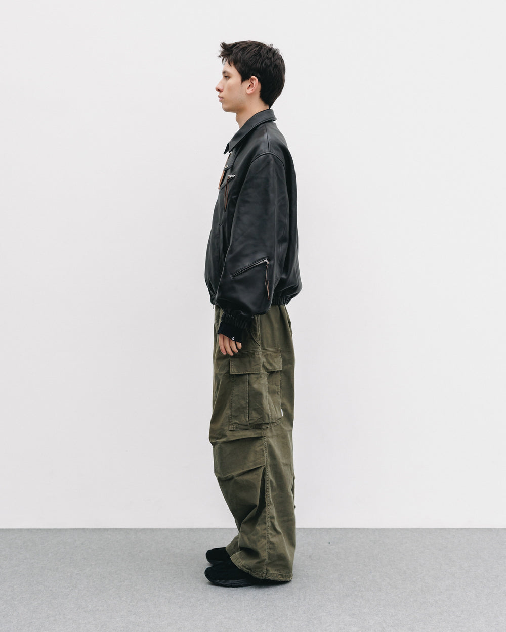 CLESSTE / Sheep Leather Utility Jacket