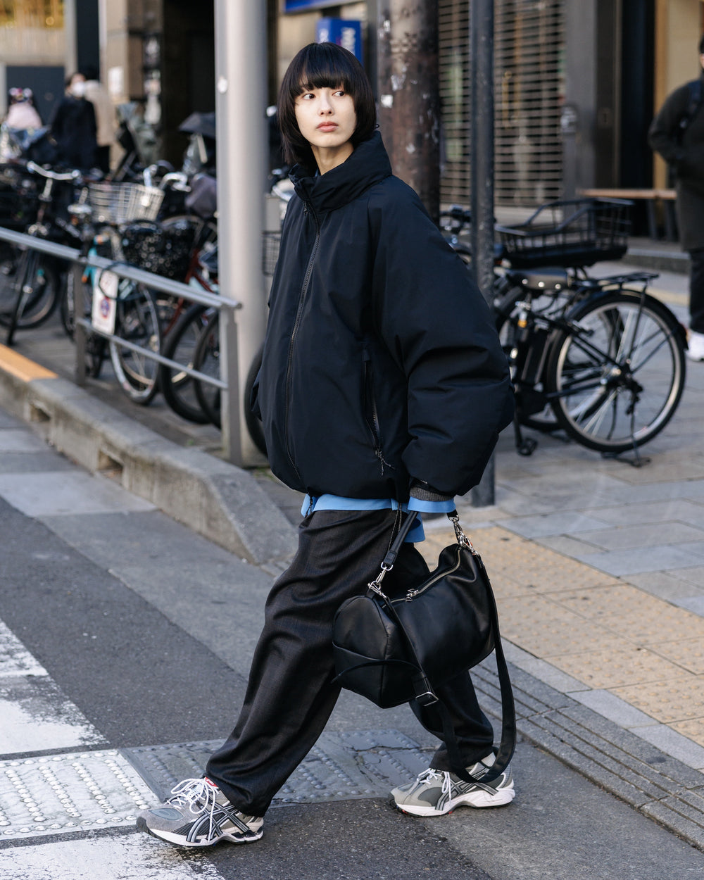 CLESSTE / Leather Day Off Bag (Black)