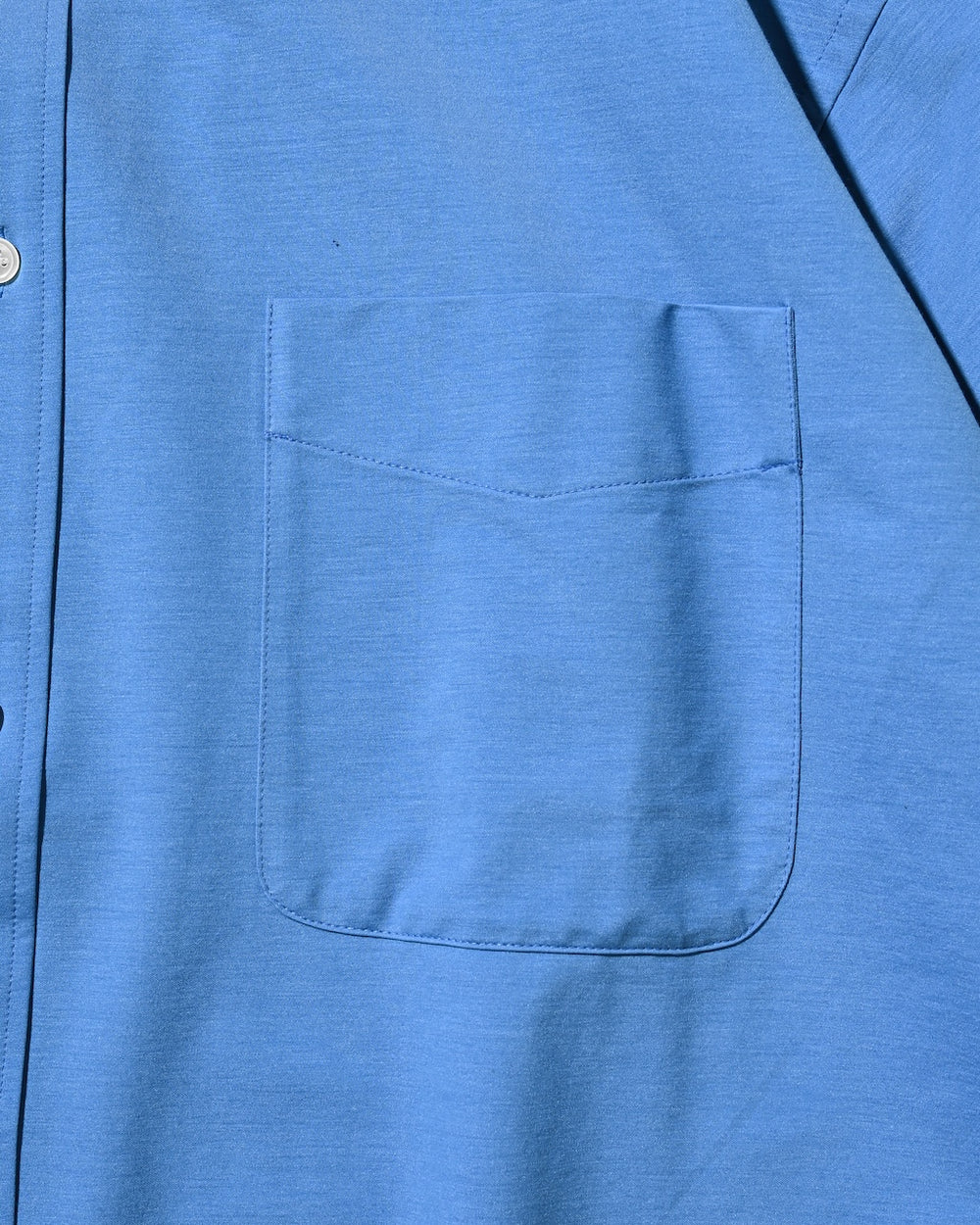 CLESSTE / 46G Knit Everyday S/S Shirt (Sax Blue)