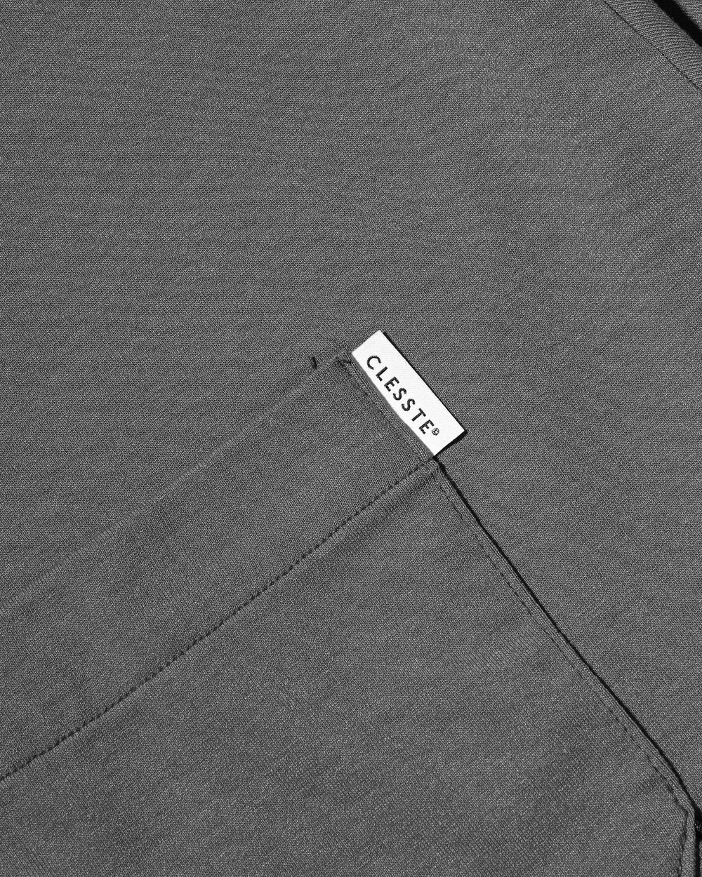 CLESSTE / Tech Pocket S/S T-Shirt (Charcoal)
