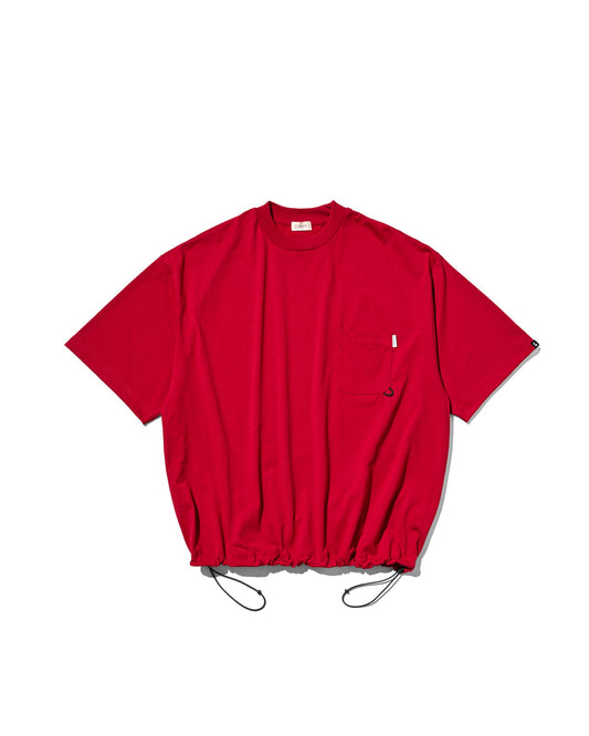 CLESSTE / Tech Pocket S/S T-Shirt (Red)