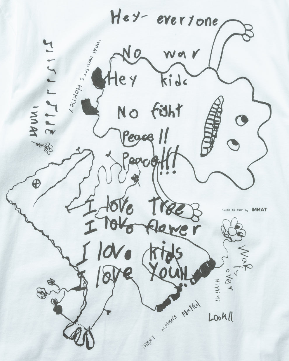 INNAT / Rakugaki SS Tee (White)