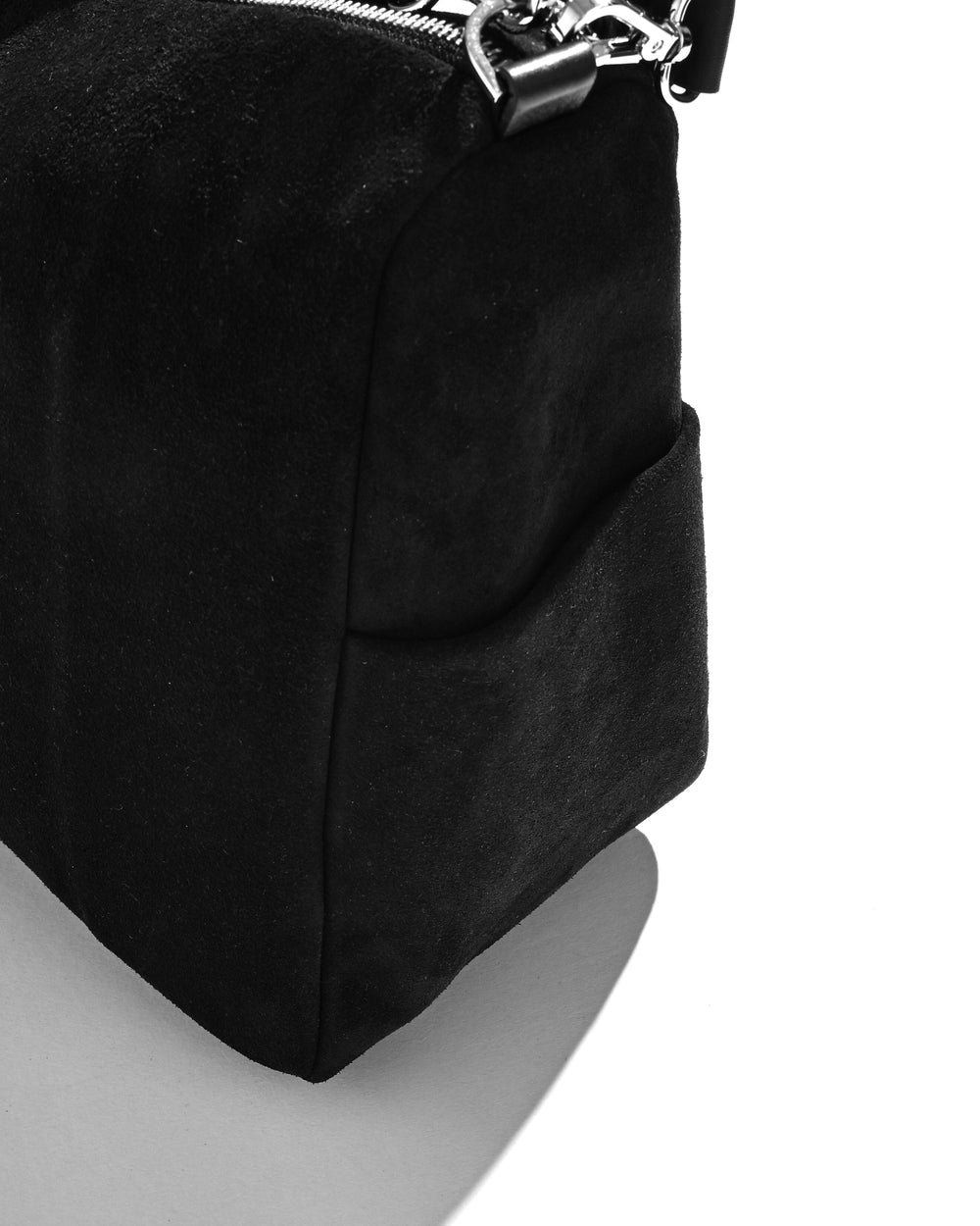 CLESSTE / Suede Day Off Bag Large (Black)