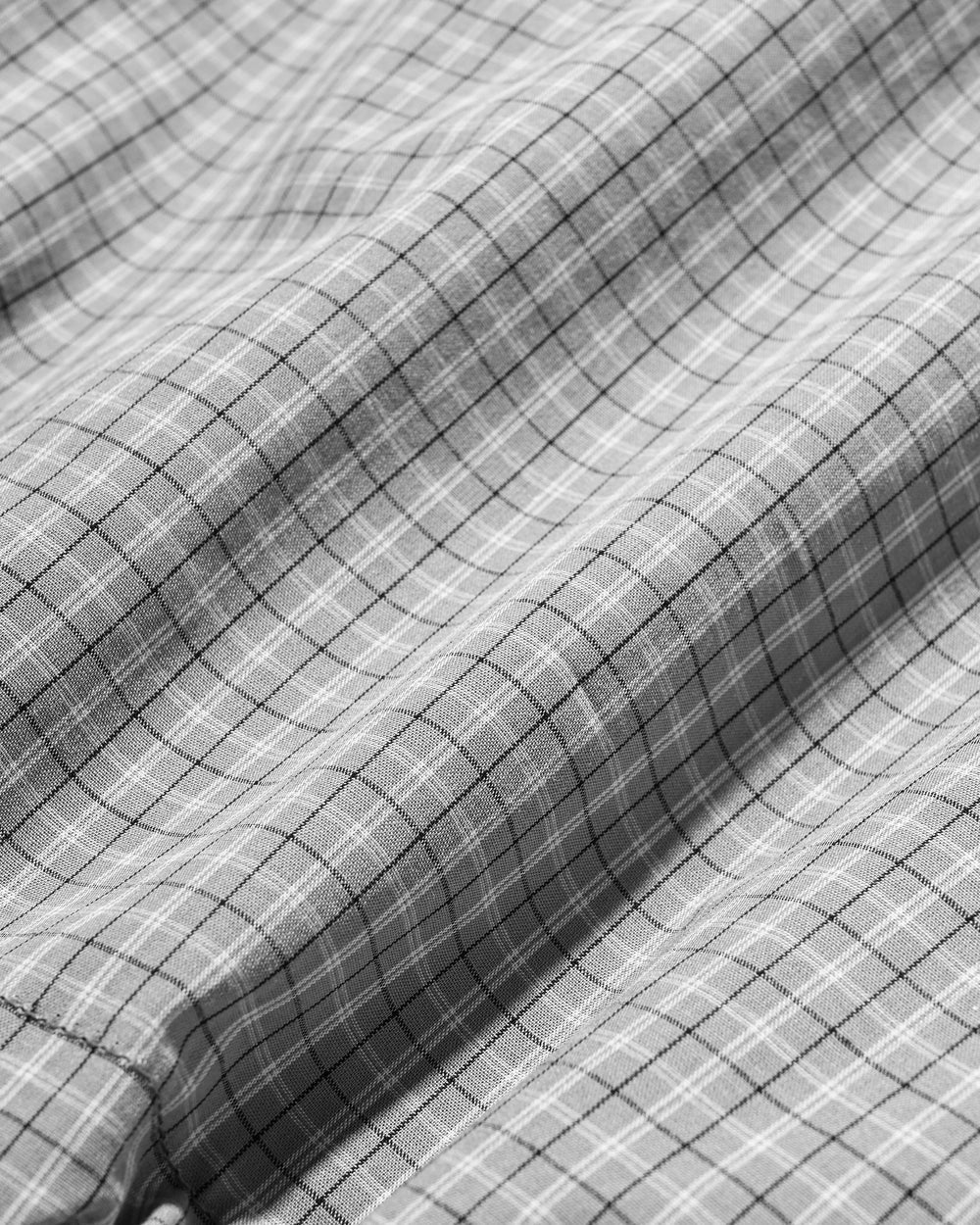 CLESSTE / Mini Plaid L/S Pullover Shirt (Gray)