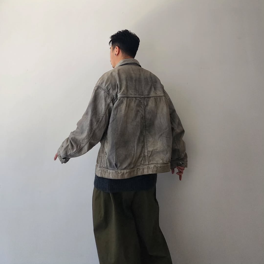 ANCELLM / Aging Denim Jacket – Tree and Branch