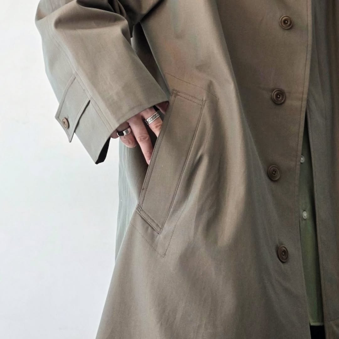 SAGE NATION / Westminster Overcoat - Chambray