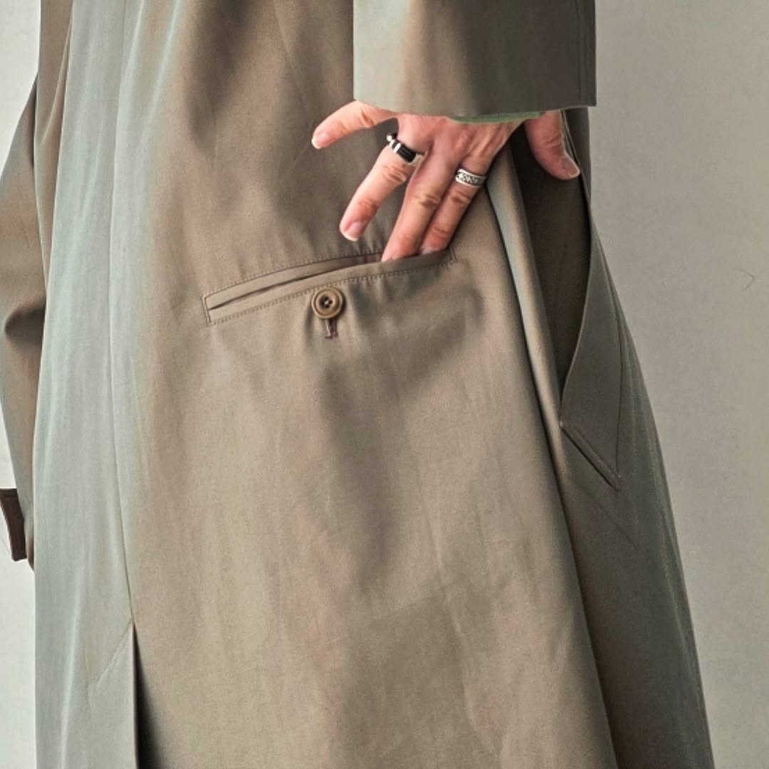SAGE NATION / Westminster Overcoat - Chambray