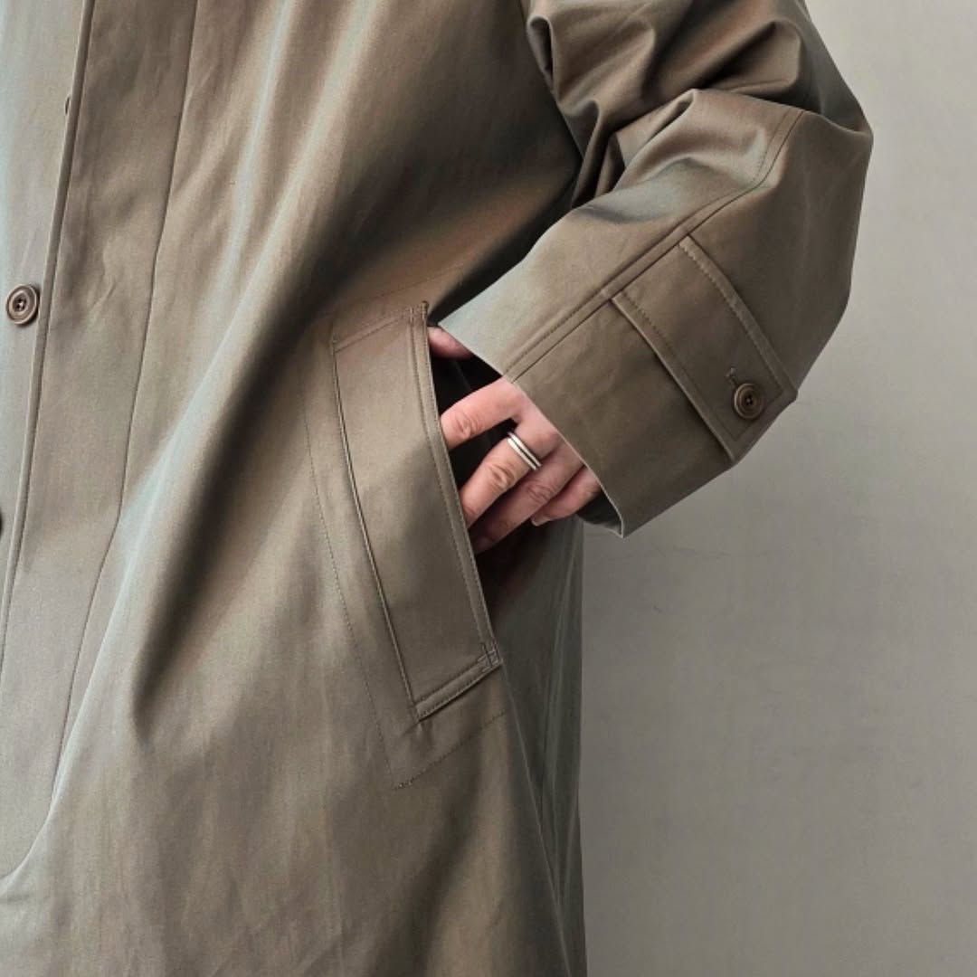 SAGE NATION / Westminster Overcoat - Chambray